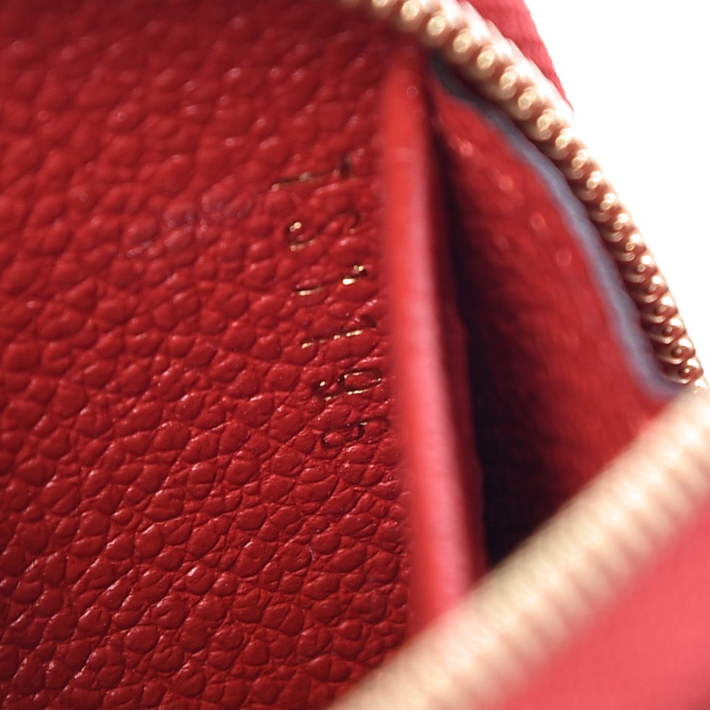 Empreinte Zippy Coin Purse Cherry
