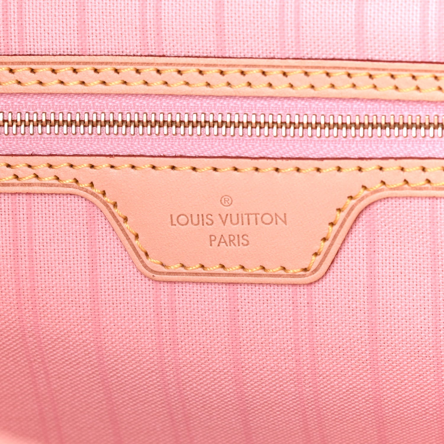 Louis Vuitton Damier Azur Delightful PM Rose Ballerine 6 of 9