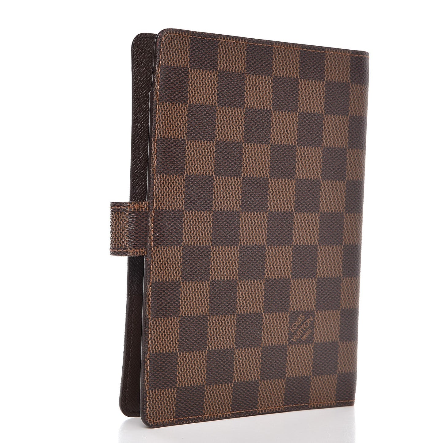 Damier Ebene Medium Ring Agenda Cover