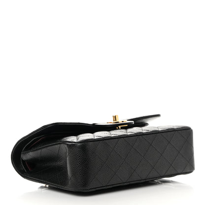 Chanel Caviar Quilted Small Double Flap Black 4 of 15