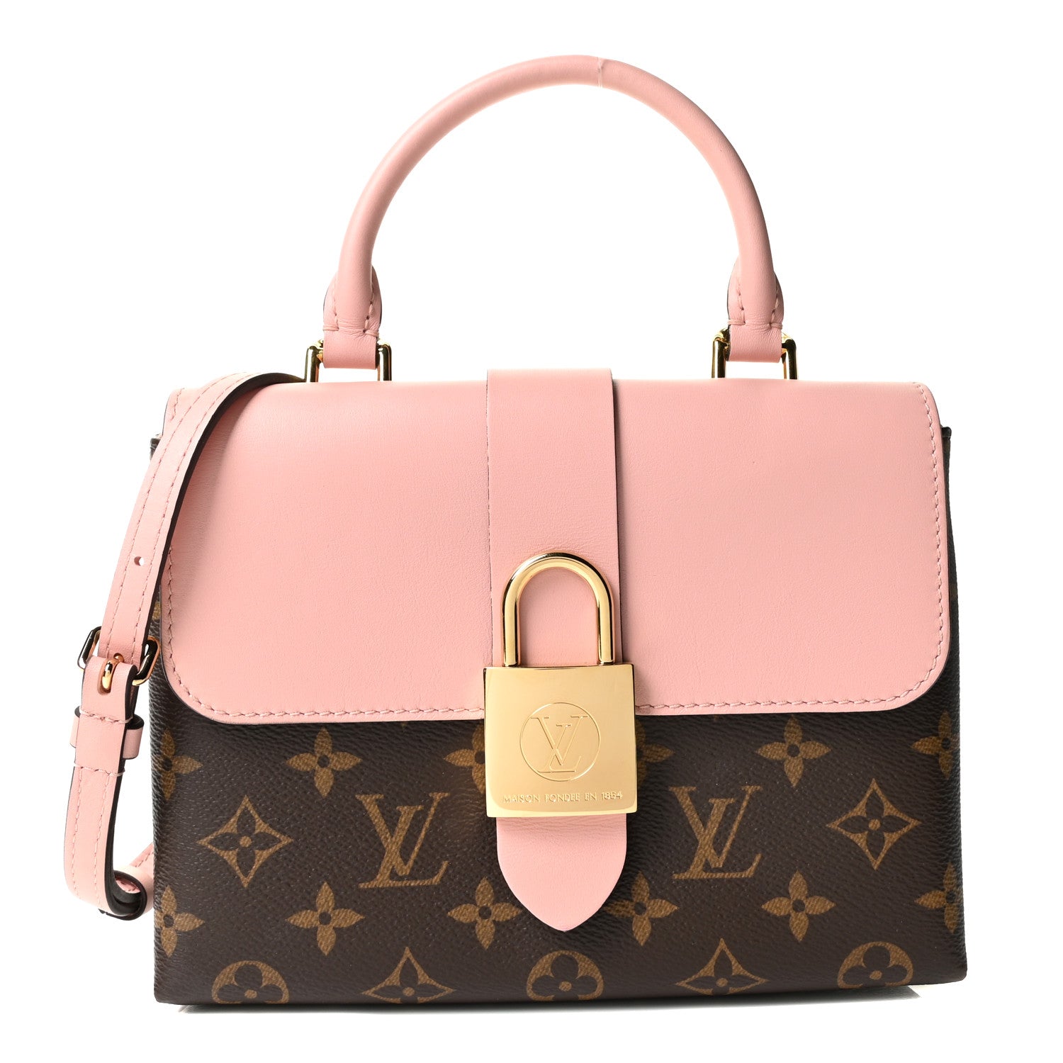 Louis Vuitton Monogram Locky BB Rose Poudre 1 of 9