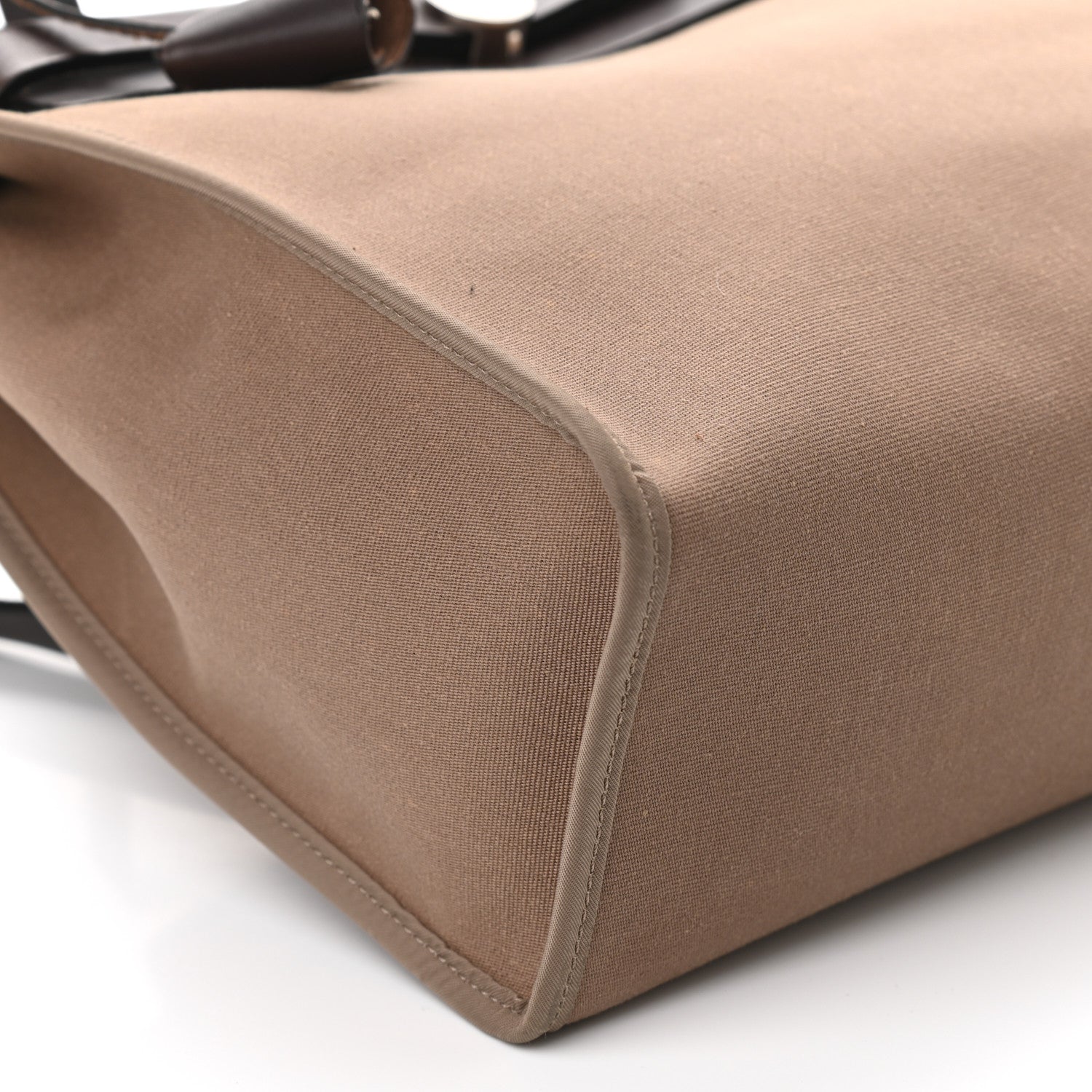 Hermes Vache Hunter Toile Herbag Zip 31 PM Etoupe Ebene 8 of 9