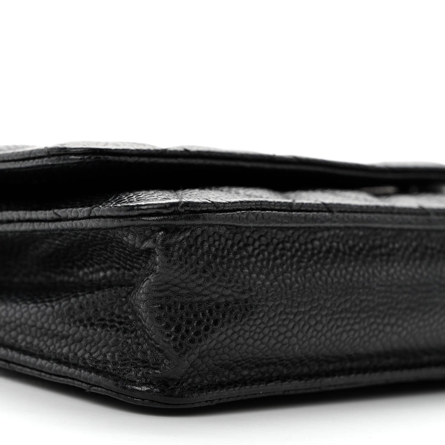 Chanel Caviar Quilted Wallet on Chain WOC Black 9 of 11