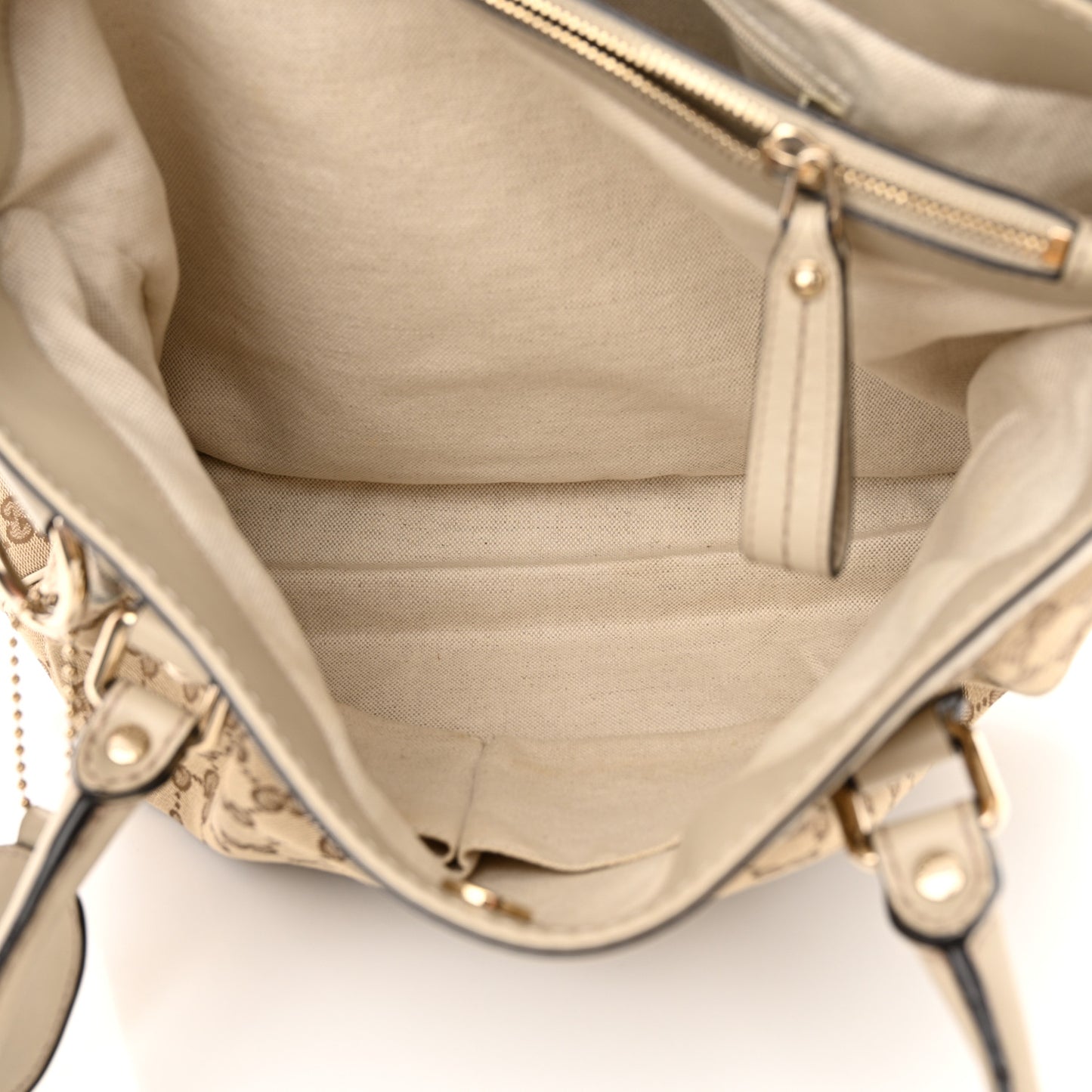 Monogram Medium Sukey Top Handle Tote Off White