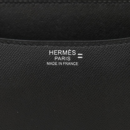 Hermes Madame Calfskin Lizard Constance 24 Black Ombre 6 of 12