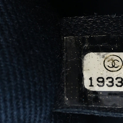 Chanel Denim Tall Shopping Tote Blue 7 of 10