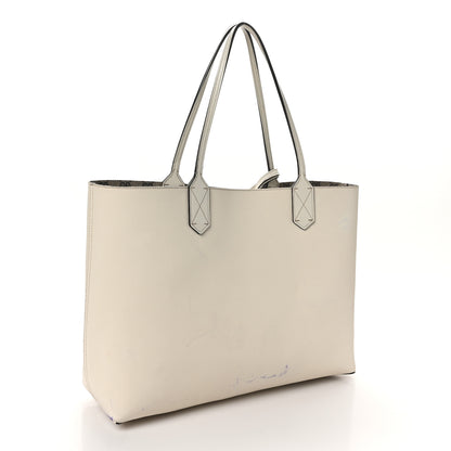 Gucci GG Supreme Monogram Medium Reversible Tote Beige White 5 of 15