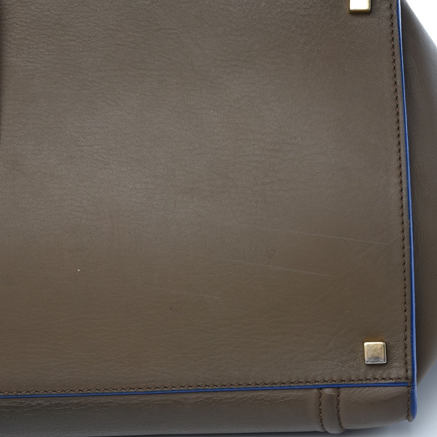 Celine Supple Calfskin Medium Phantom Luggage Grey Blue 12 of 12