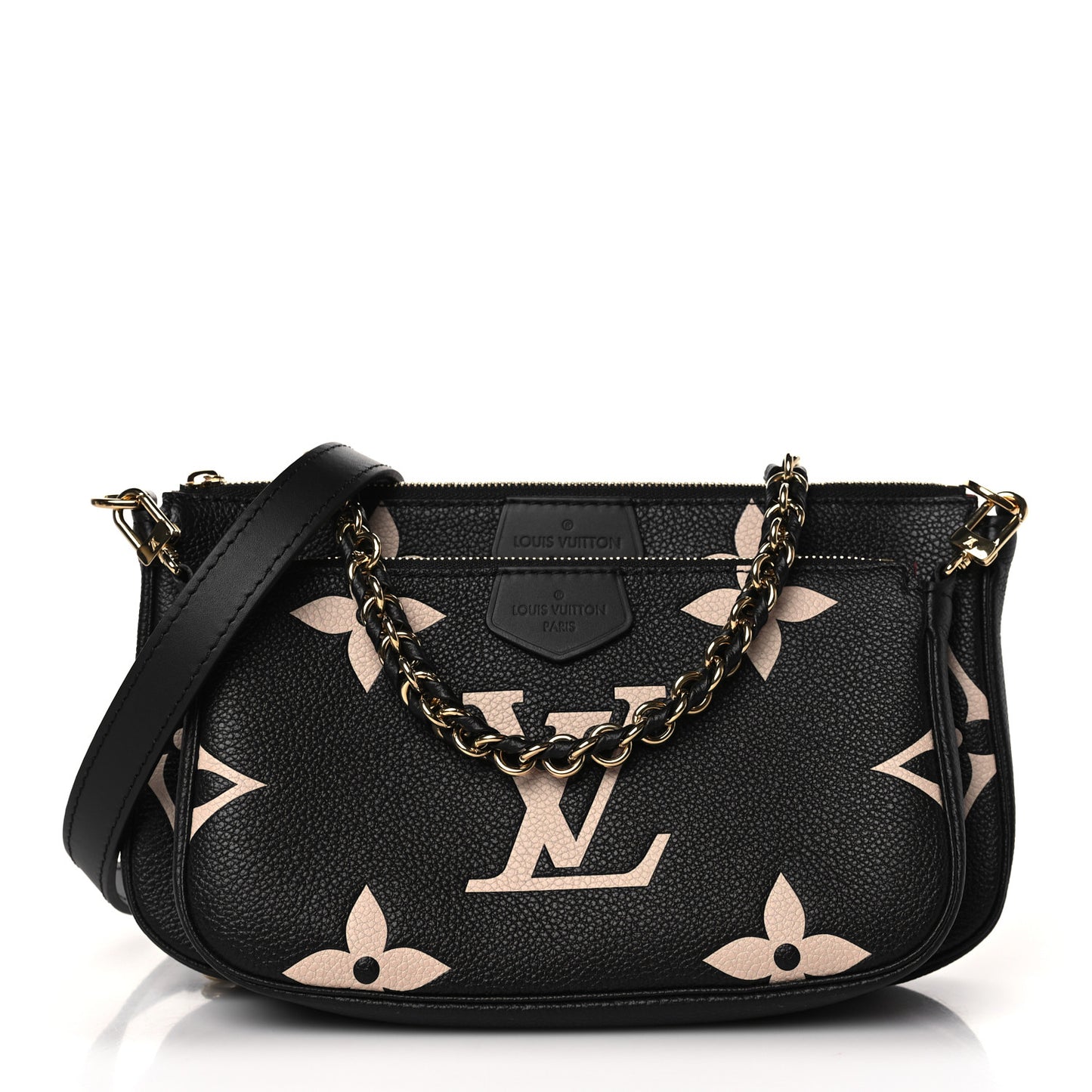 Empreinte Monogram Giant Multi Pochette Accessories Black Beige