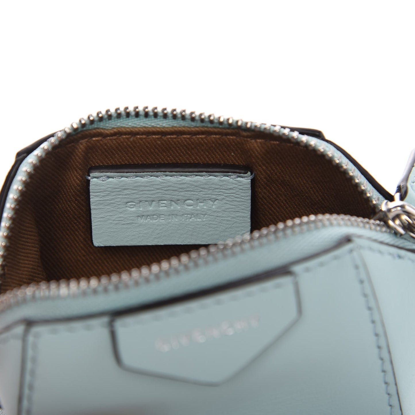 Lambskin Baby Antigona Light Blue