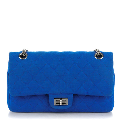 Chanel Jersey Quilted 2.55 Reissue 225 Blue 1 of 9