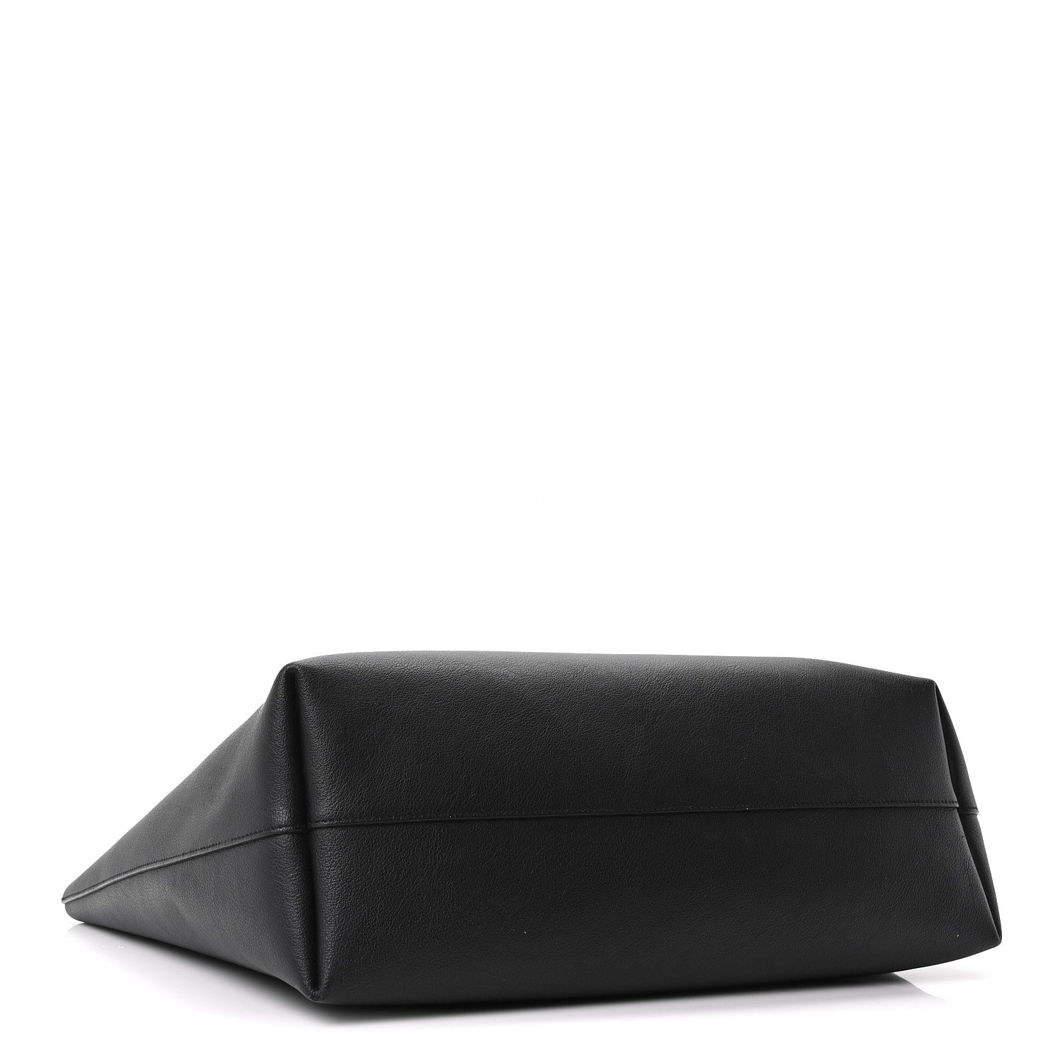 Saint Laurent Calfskin Large Shopping Tote Black 4 of 10