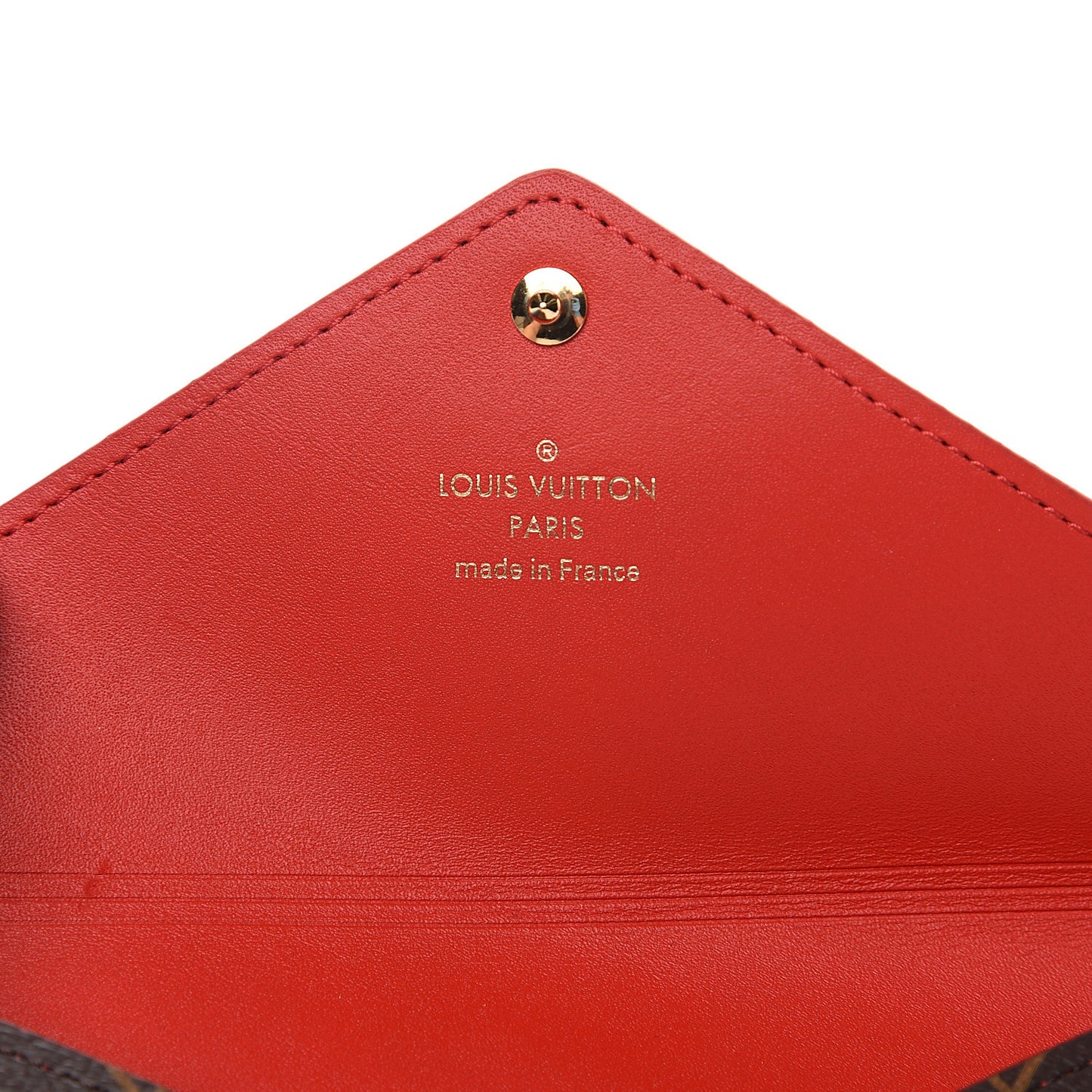 Monogram Medium Kirigami Pochette Insert Coquelicot