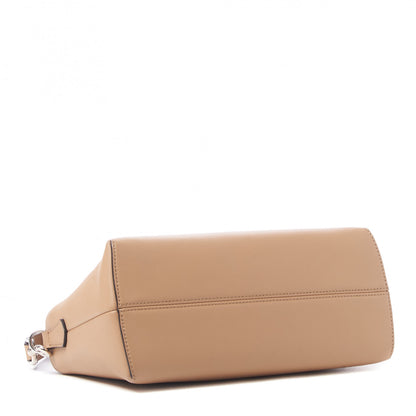 Fendi Vitello Dolce 4 Color Medium By The Way Boston Bag Sand Grano Multicolor 4 of 10