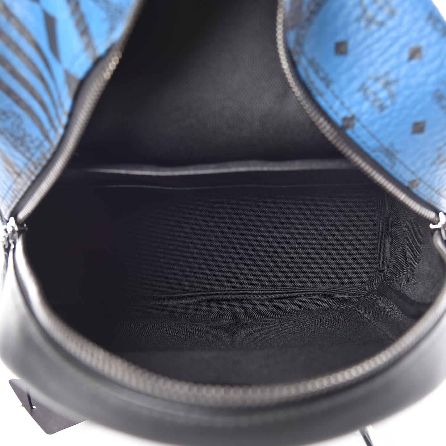 Visetos Baroque Print Small Stark Backpack Black Blue