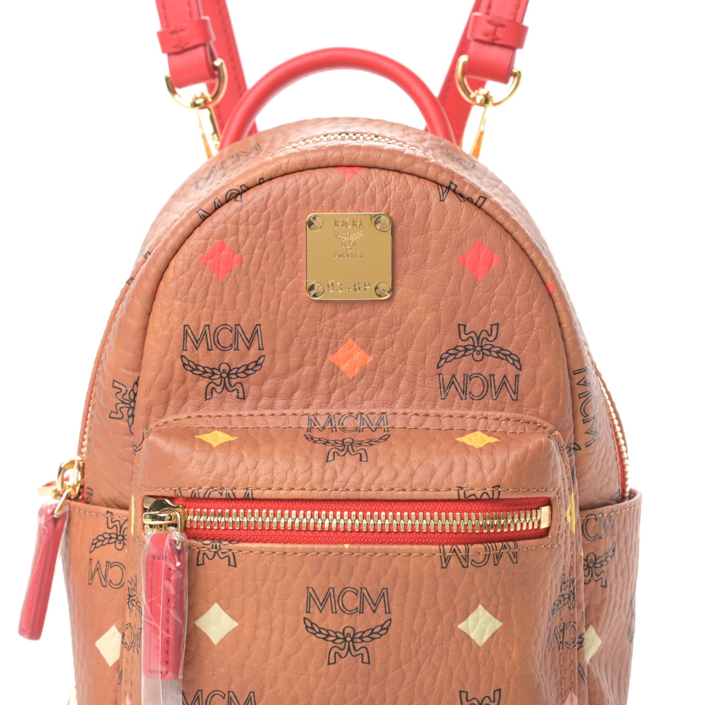 Skyoptic Visetos X-Mini Stark Bebe Boo Backpack Cognac