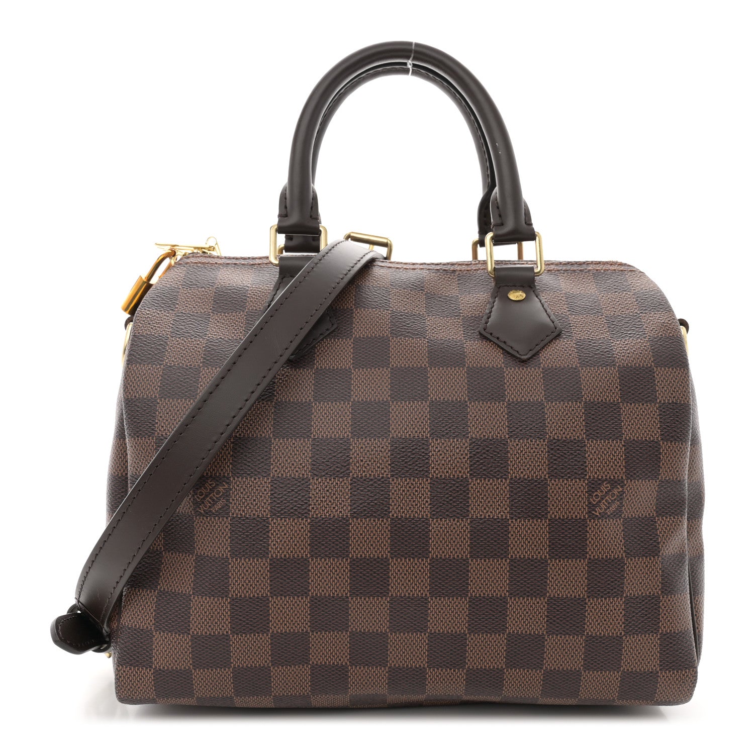 Louis Vuitton Damier Ebene Speedy Bandouliere 25 1 of 11