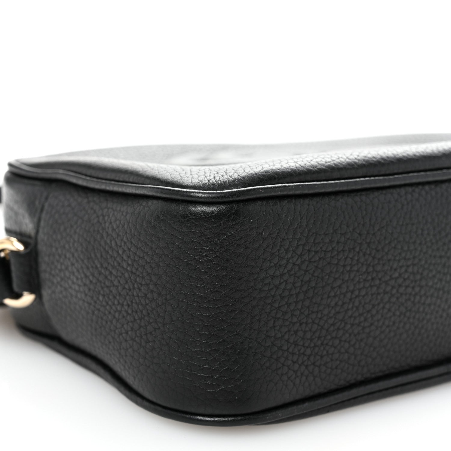 Gucci Pebbled Calfskin Small Soho Disco Bag Black 9 of 10