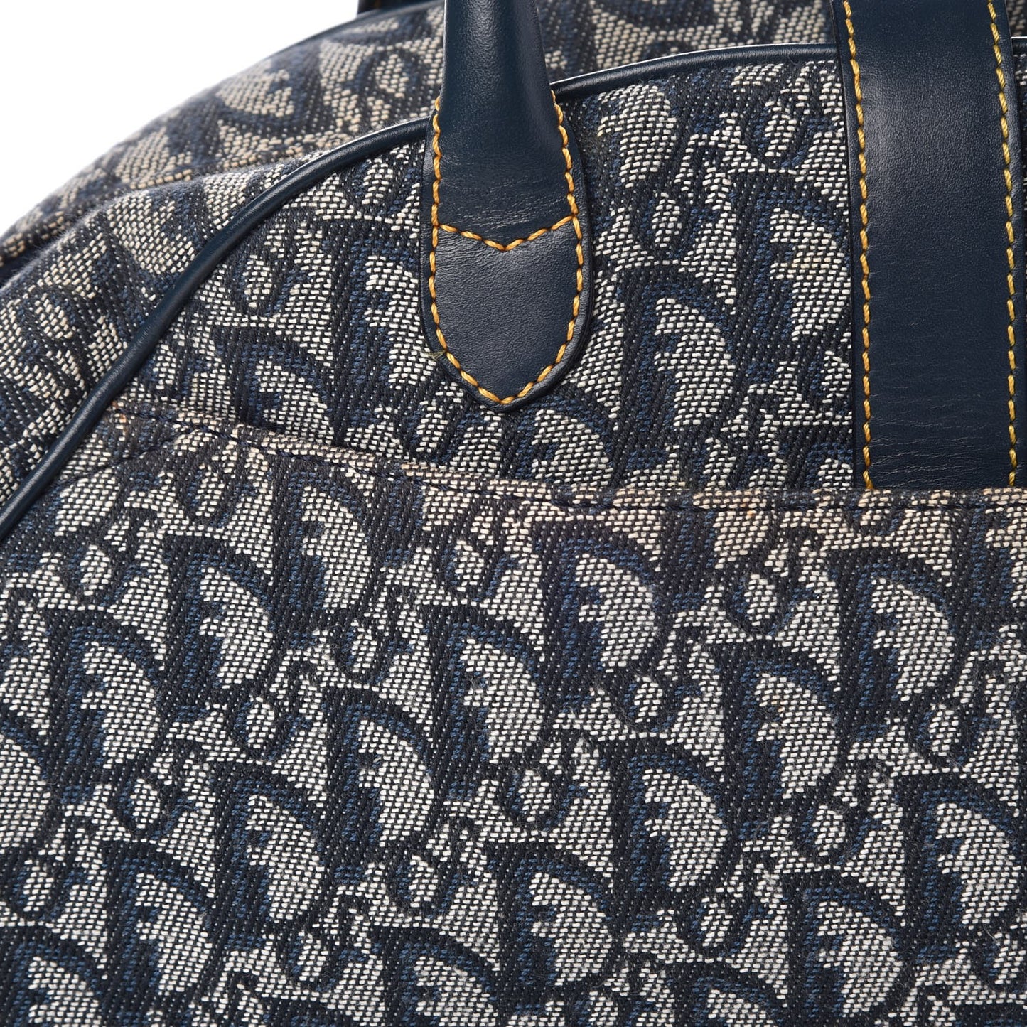 Monogram Saddle Bowler Navy