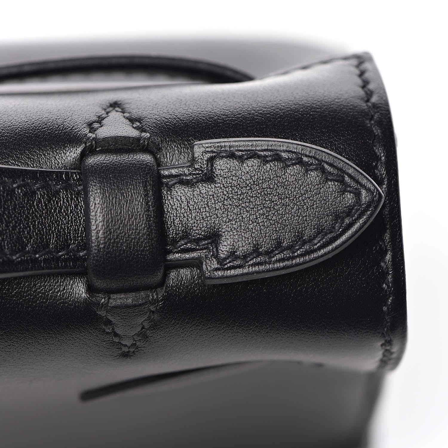 Hermes Swift Kelly Pochette Clutch Black 28 of 31