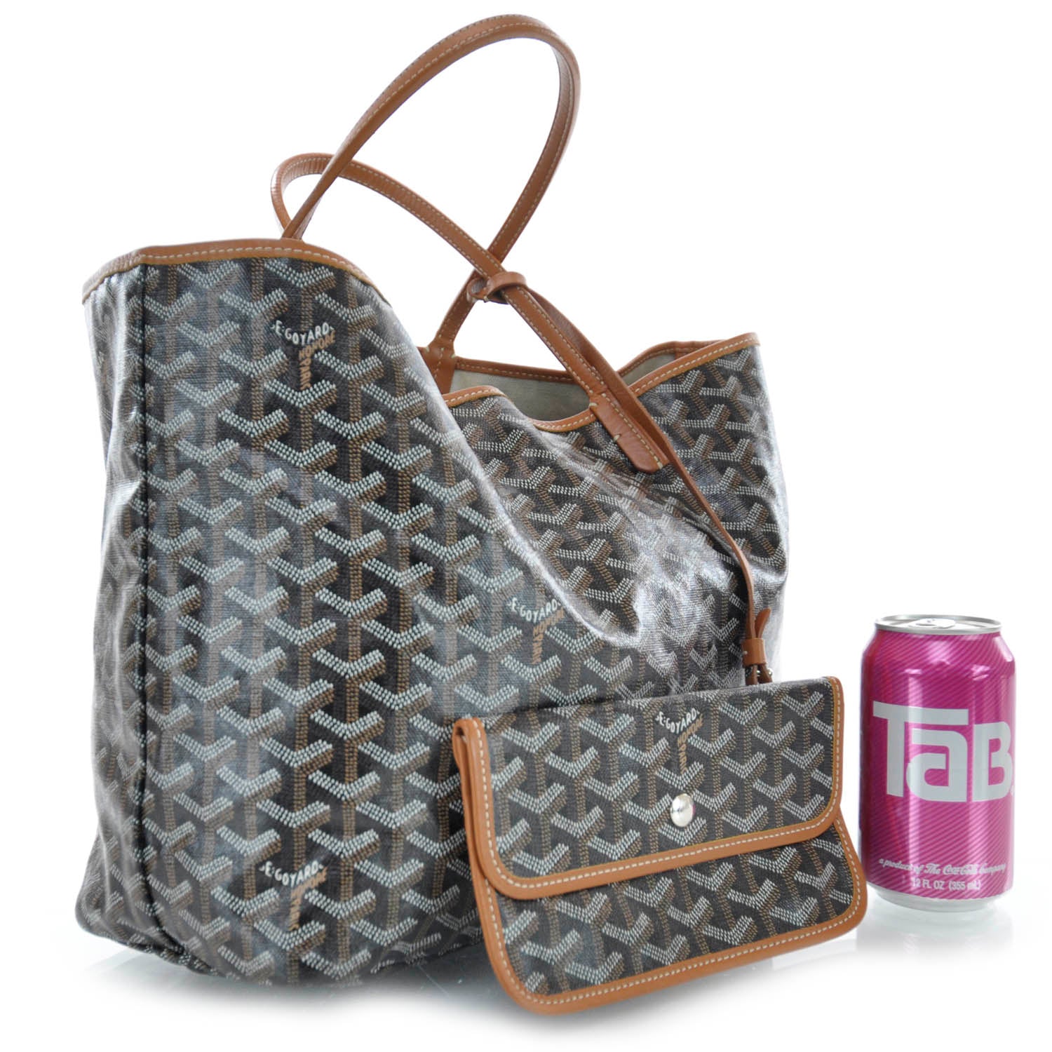 Goyard Goyardine Saint Louis PM Black Gold 3 of 6
