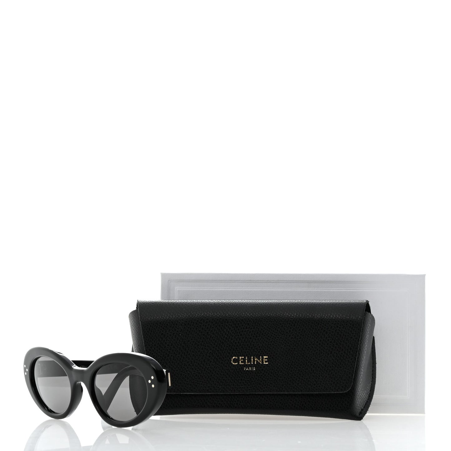 Acetate Cat Eye Sunglasses CL401931 Black