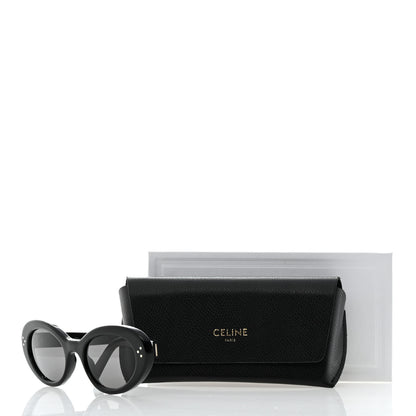 Celine Acetate Cat Eye Sunglasses CL401931 Black 7 of 7