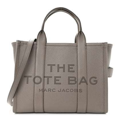 Marc Jacobs Grained Calfskin Medium The Tote Bag Taupe 1 of 9