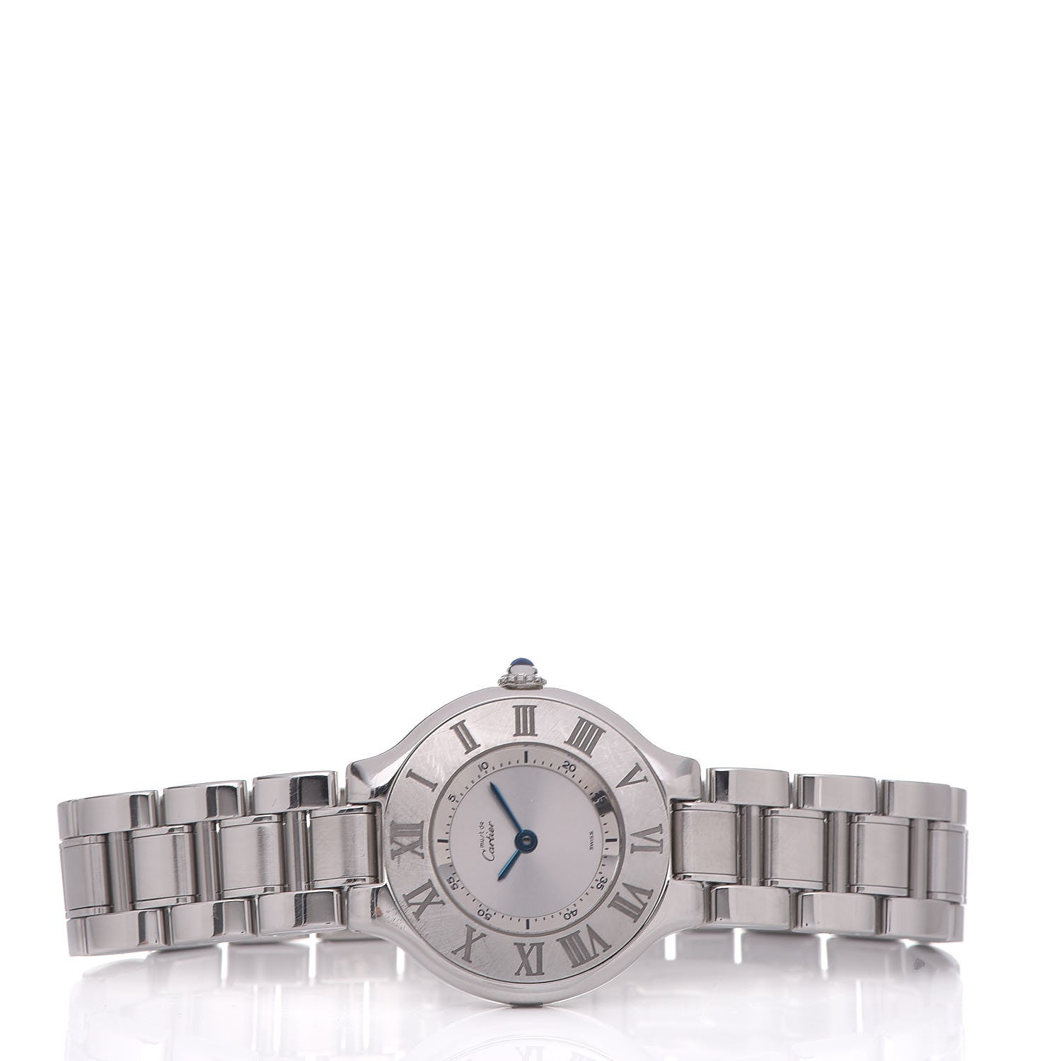 Cartier Stainless Steel 28mm Must De 21 Quartz Watch 3 of 12