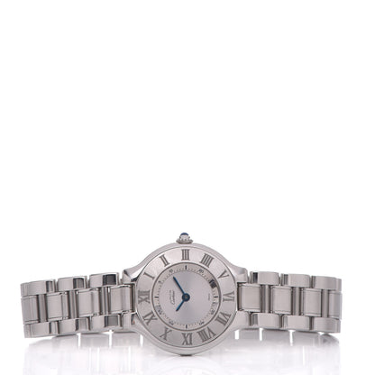 Cartier Stainless Steel 28mm Must De 21 Quartz Watch 3 of 12