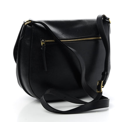 Celine Natural Calfskin Trotteur Messenger Black 3 of 9
