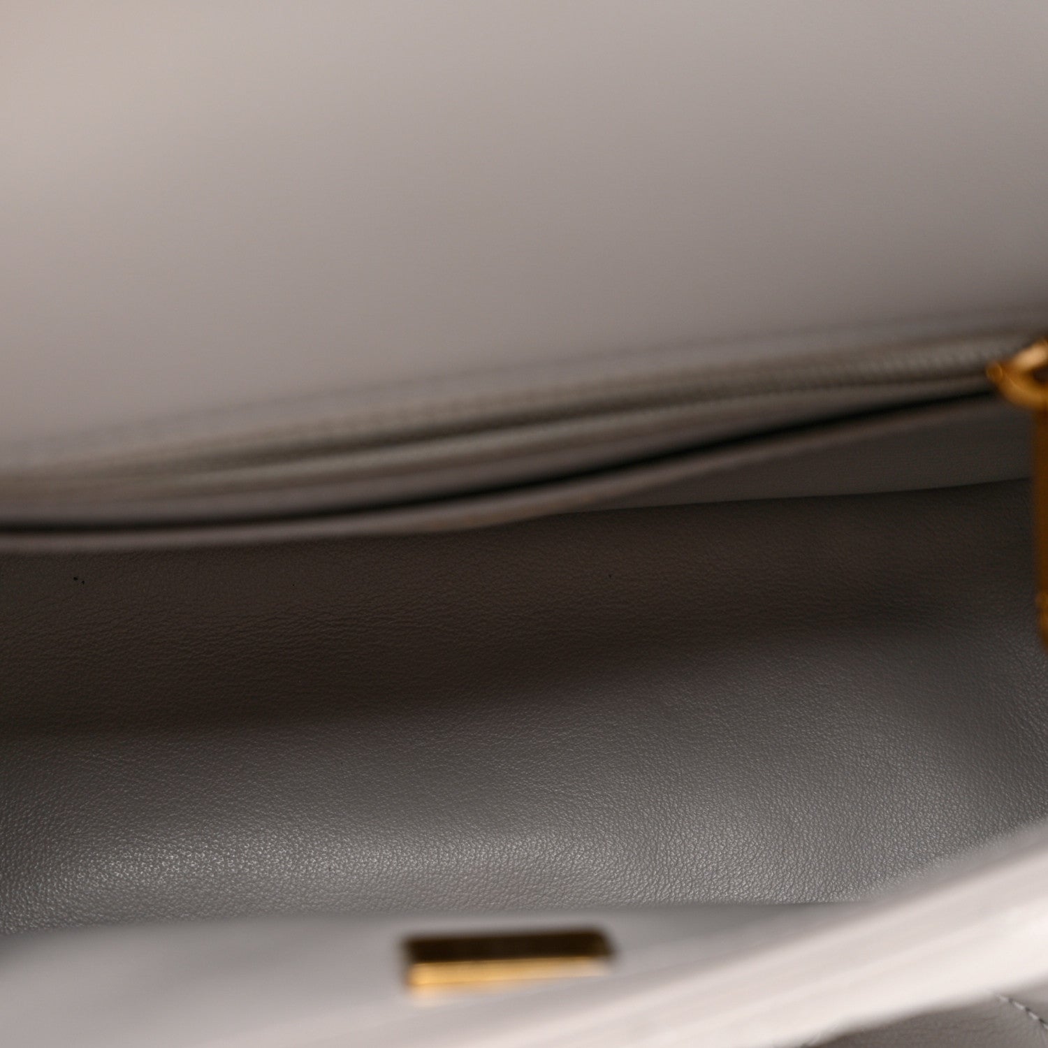 Chanel Lambskin Quilted Mini Pearl Crush Flap Light Grey 5 of 9