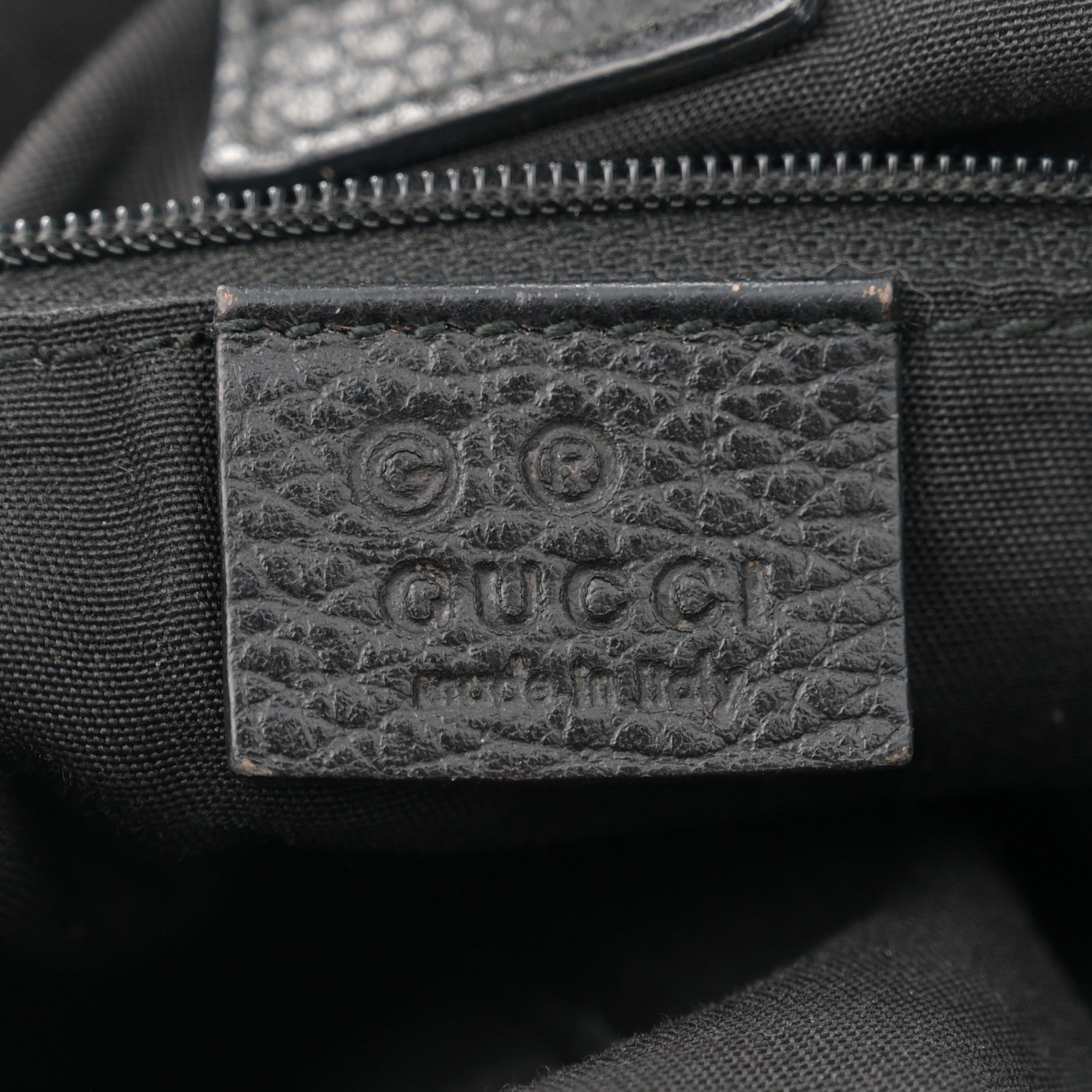 Gucci Monogram Medium Abbey Convertible Tote Black 6 of 11