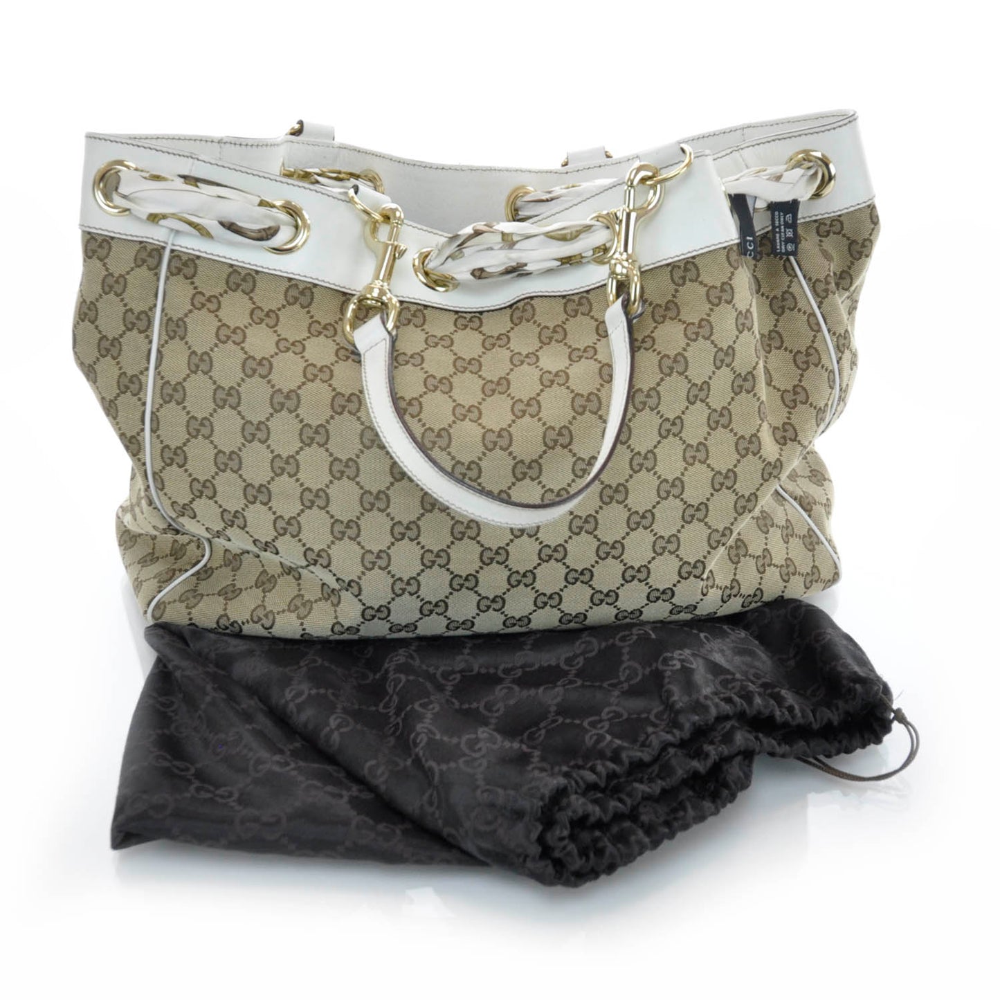 Monogram Positano Tote Ivory