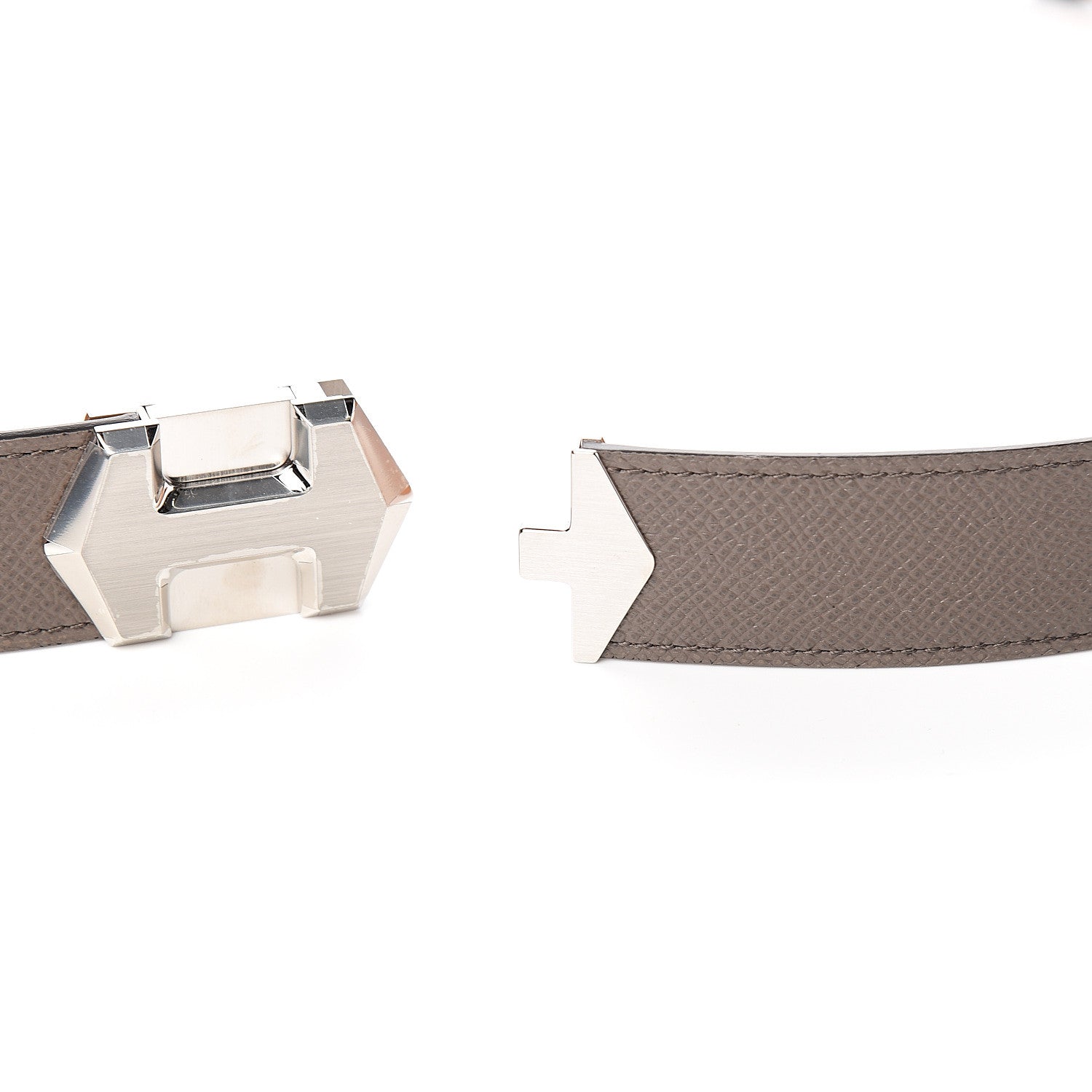 Hermes Epsom 32mm Super H Belt S Etain 5 of 7