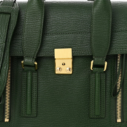 3.1 Phillip Lim Textured Calfskin Medium Pashli Satchel Jade 8 of 13