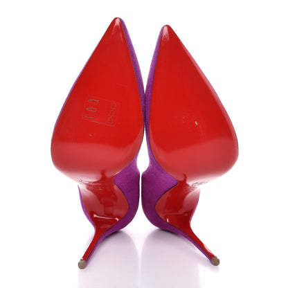Christian Louboutin Suede So Kate 120 Pumps 40.5 Orchidee 5 of 7