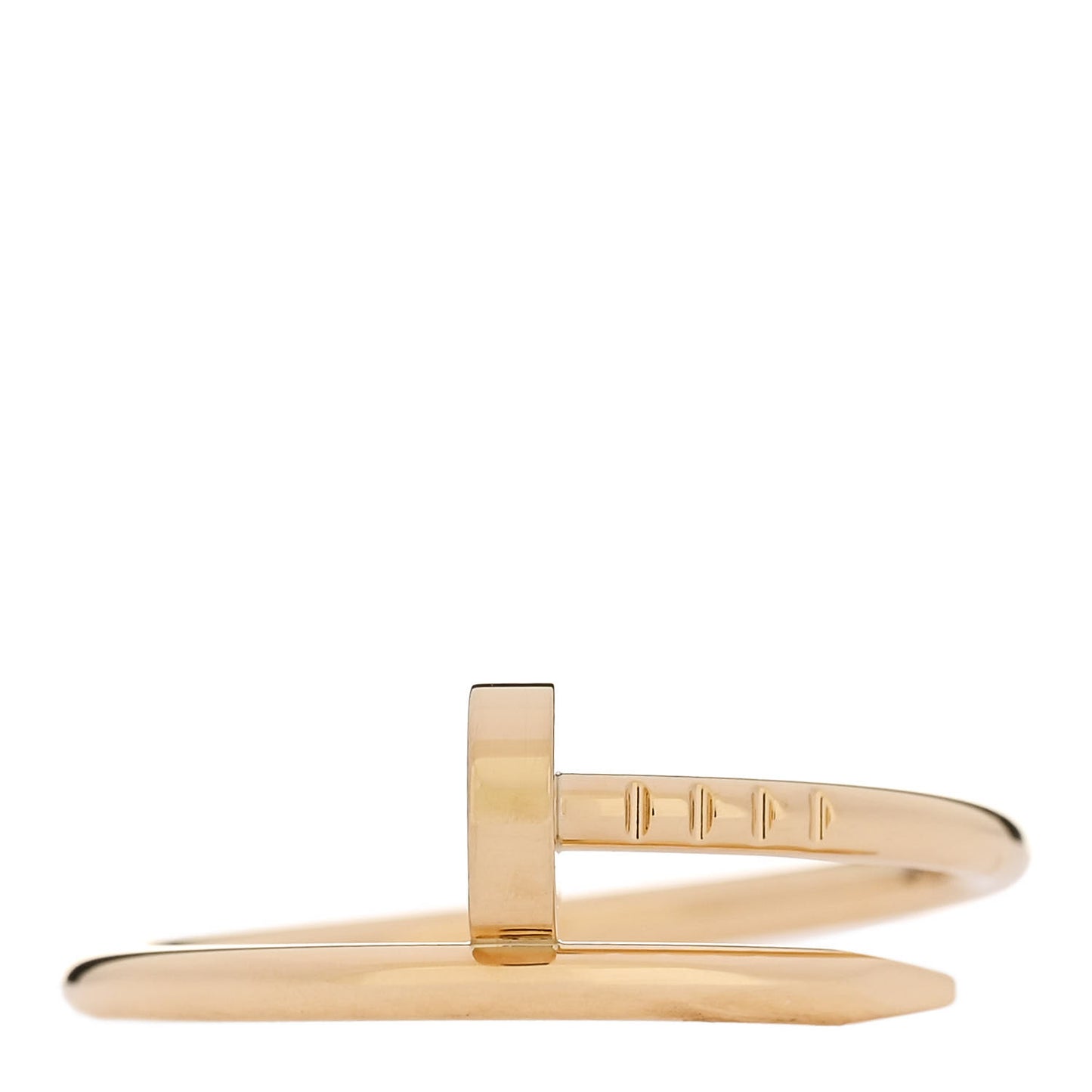 18K Yellow Gold Small Juste Un Clou Ring 58 8.25