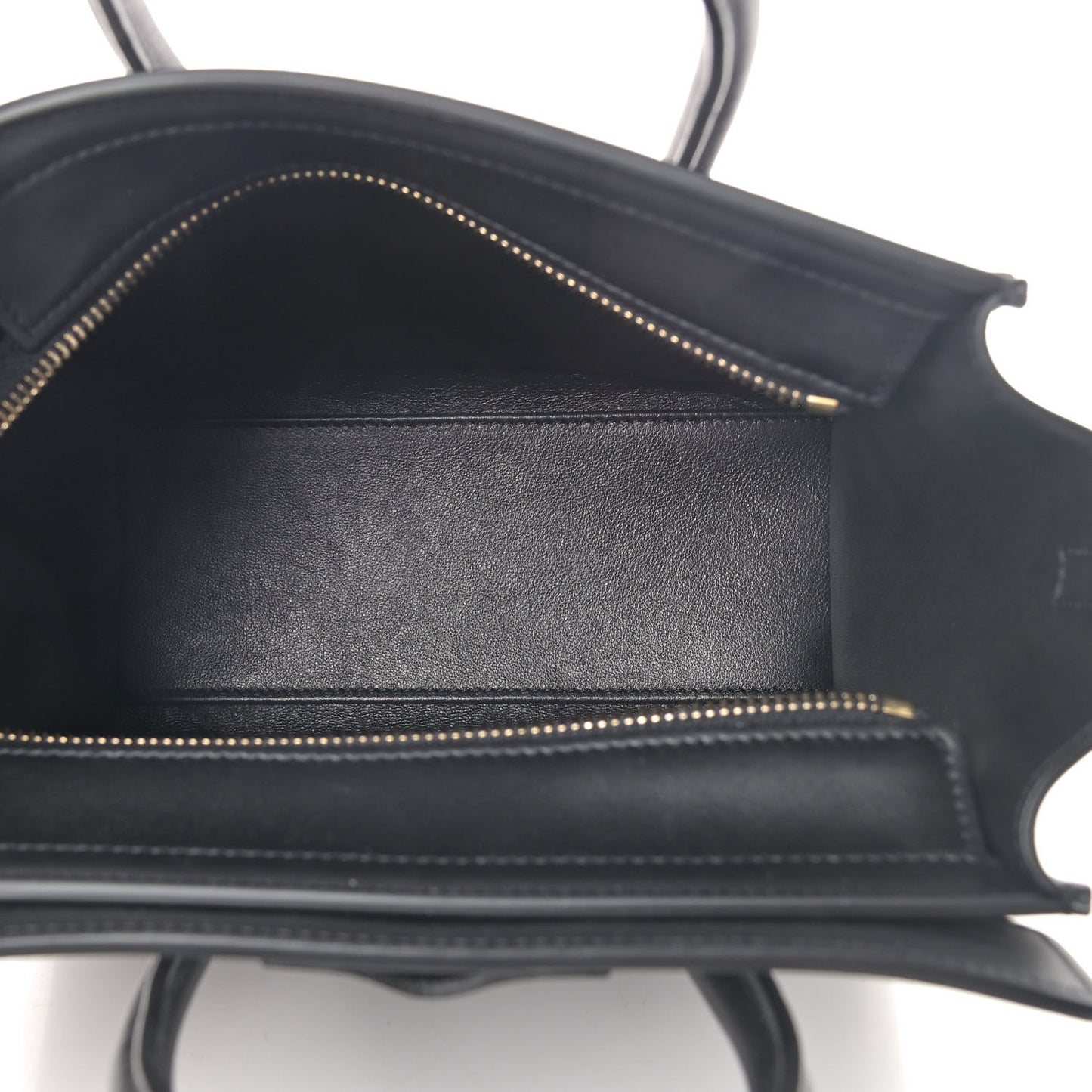 Smooth Calfskin Nano Luggage Black