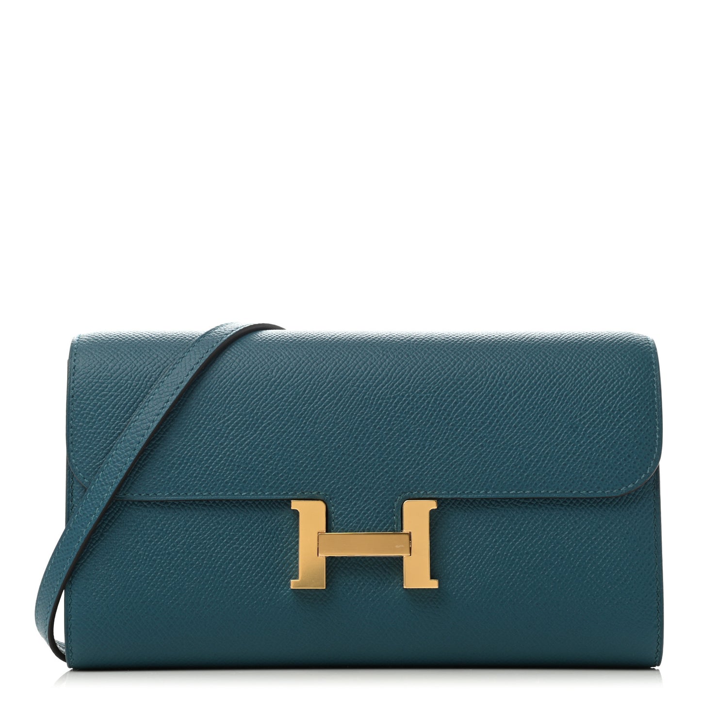 Epsom Constance Long Wallet To Go Vert Bosphore