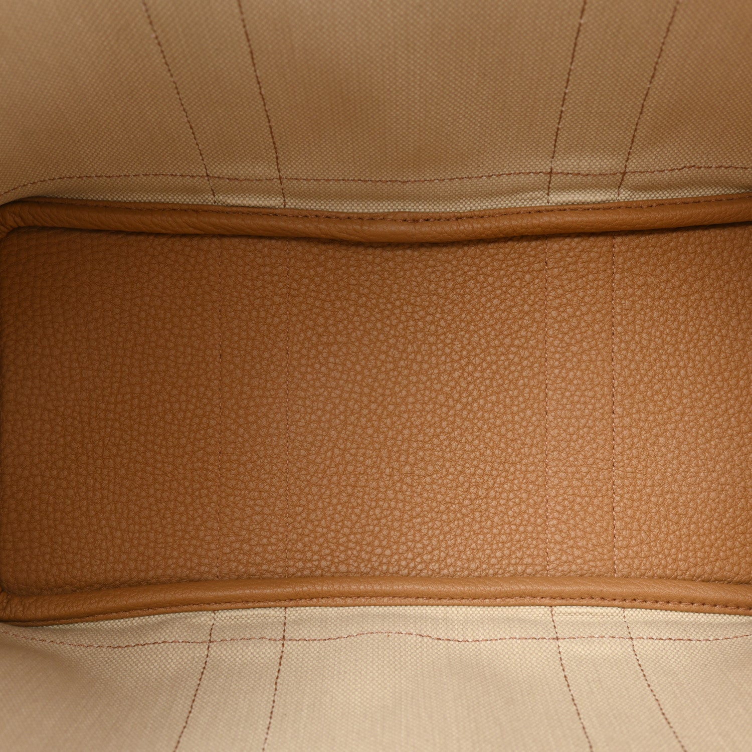 Hermes Toile Militaire Vache Country Garden Party 30 TPM Tote Beton Biscuit 5 of 13