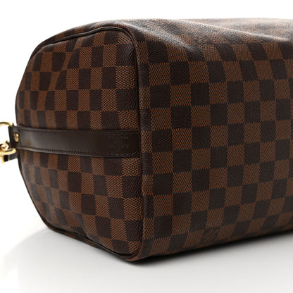 Louis Vuitton Damier Ebene Speedy Bandouliere 30 9 of 13