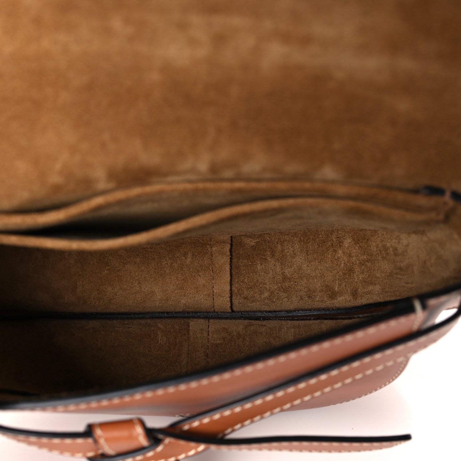 Loewe Calfskin Mini Gate Belt Bag Tan 5 of 9
