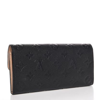 Louis Vuitton Empreinte Emilie Wallet Black Dune 3 of 8