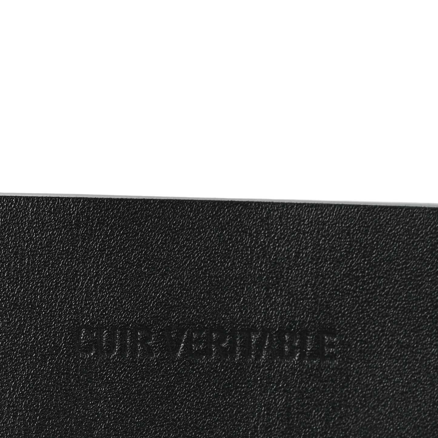 Lambskin Logo Belt 85 34 Black