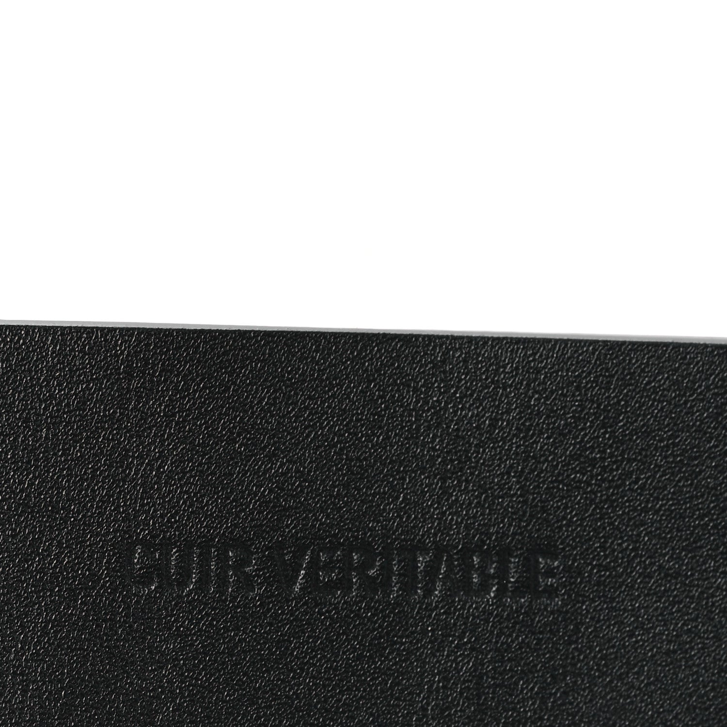 Chanel Lambskin Logo Belt 85 34 Black 4 of 5