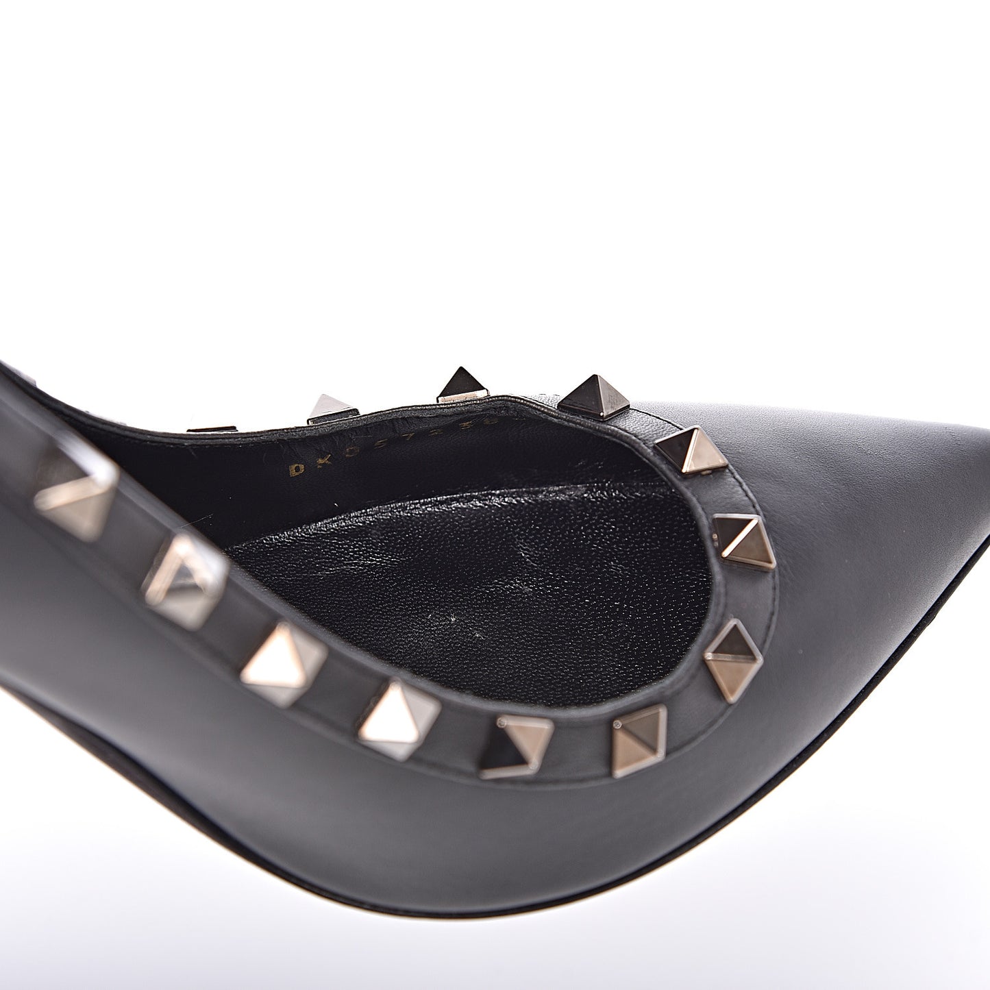 Nappa Rockstud 100mm Pumps 38.5 Black