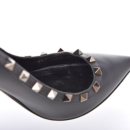 Valentino Garavani Nappa Rockstud 100mm Pumps 38.5 Black 7 of 10