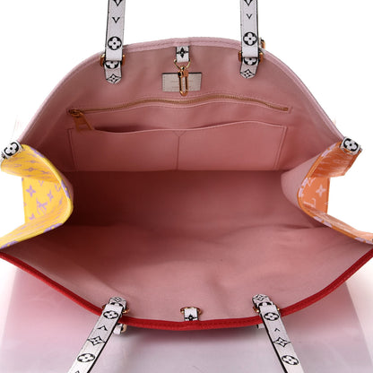 Louis Vuitton Monogram Giant Onthego GM Rouge Rose 4 of 7