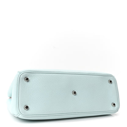 Christian Dior Bullcalf Medium Diorissimo Tote Light Blue 5 of 11